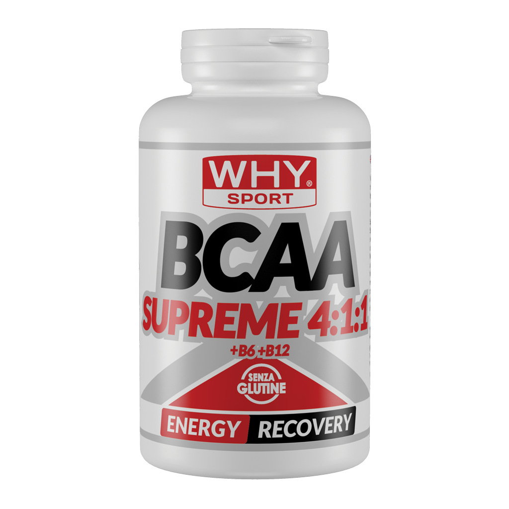 BCAA SUPREME 4 1 1 + B6 + B12 100-200 cpr Aminoacidi